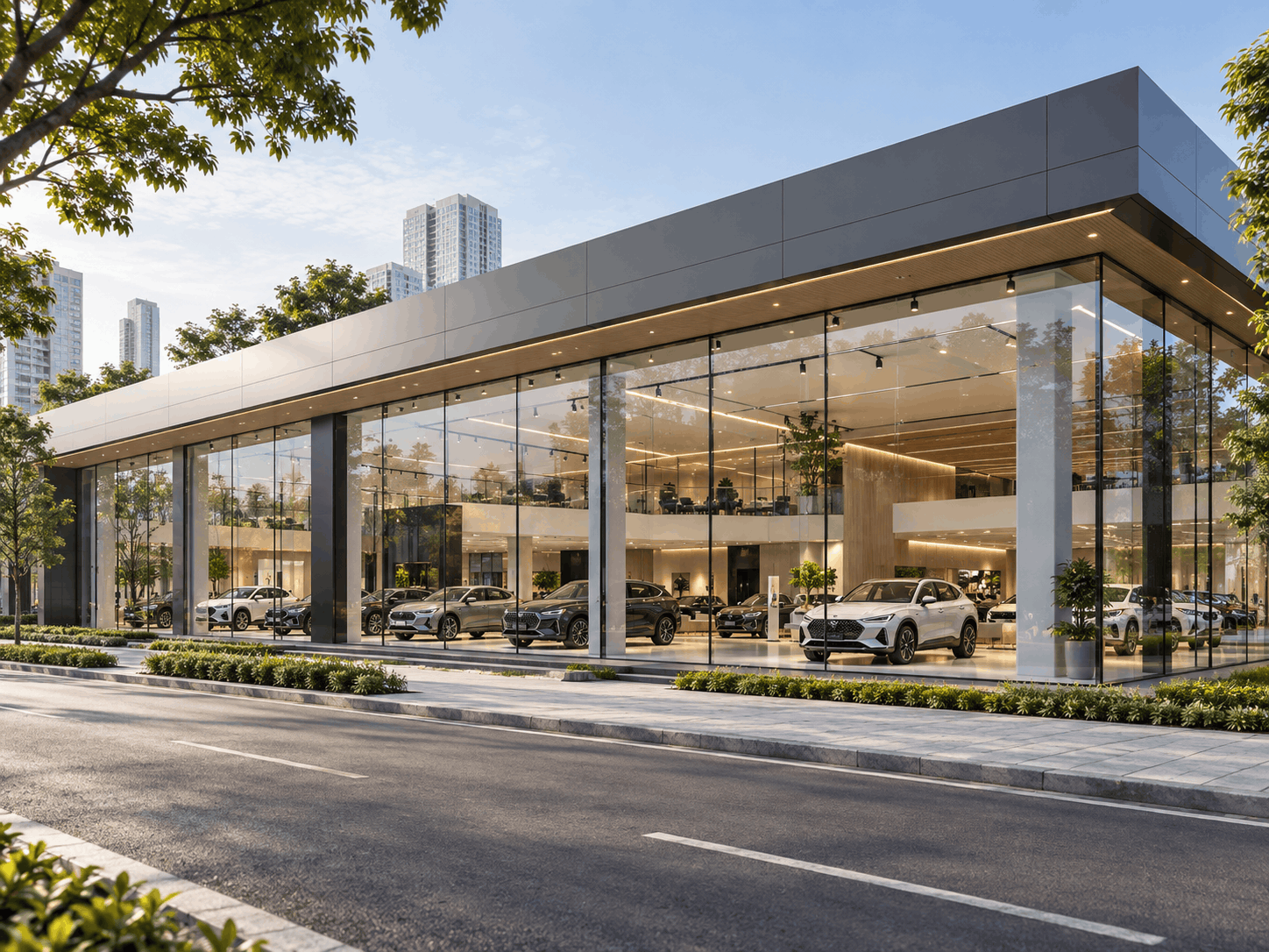 Showroom ô tô – Hà Nội